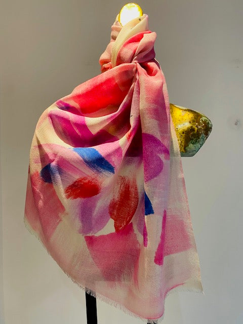 Light Wool Scarf.    March Sale 25% Off ....At Checkout Use Code March25