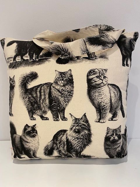 Cat Lover Bag.        March Sale 25% Off ....At Checkout Use Code March25