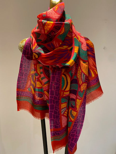 Light Wool Scarf.    March Sale 25% Off ....At Checkout Use Code March25