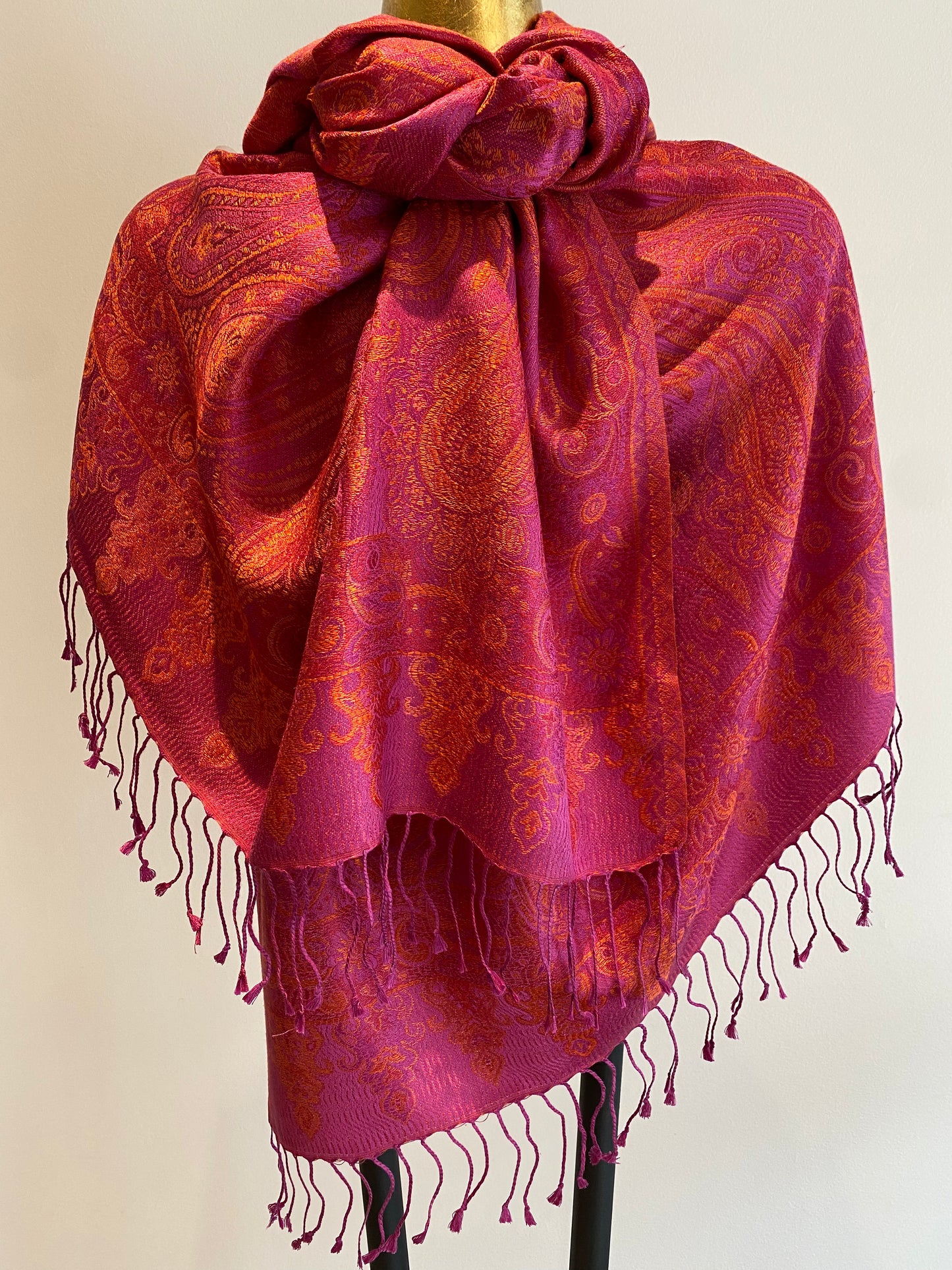 Paisley Silk Scarf