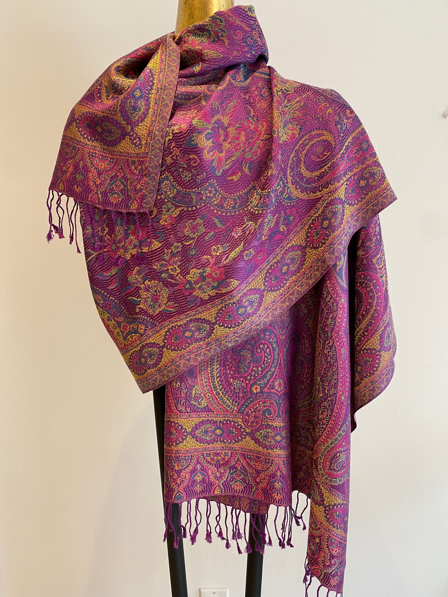 Paisley Silk Scarf