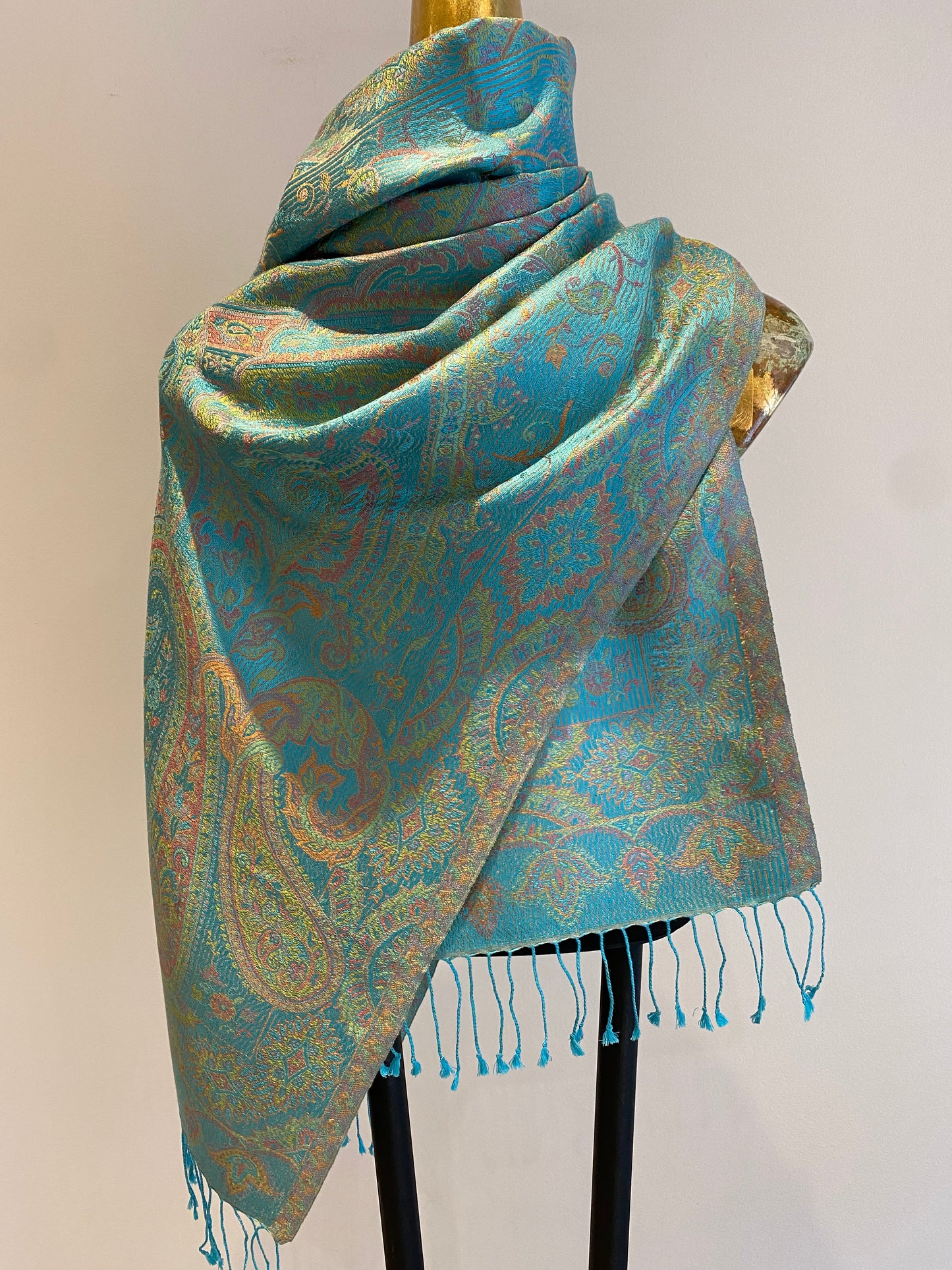 Paisley Silk Scarf