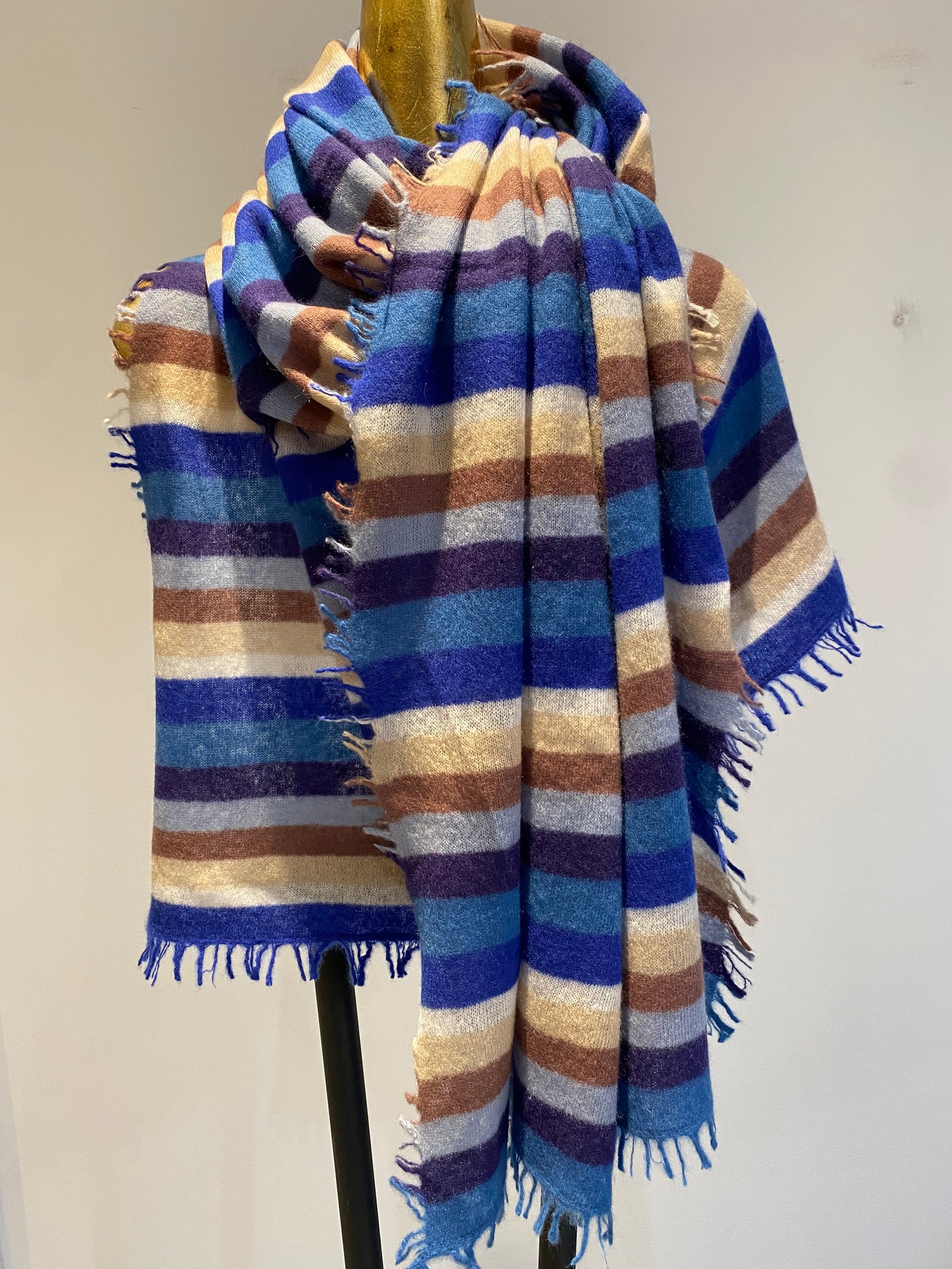 Multi Color Cashmere Shawl.        March Sale 25% Off ....At Checkout Use Code March25