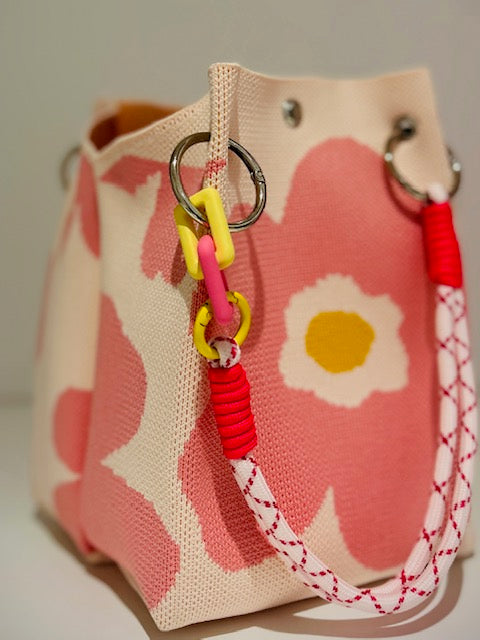 Knit Handbag.     March Sale 25% Off.  At Checkout Use Code March25%