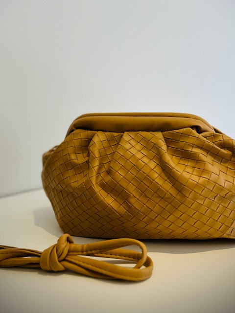 Large Woven Clutch