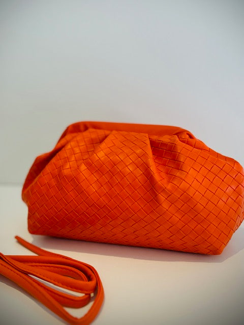 Large Woven Clutch