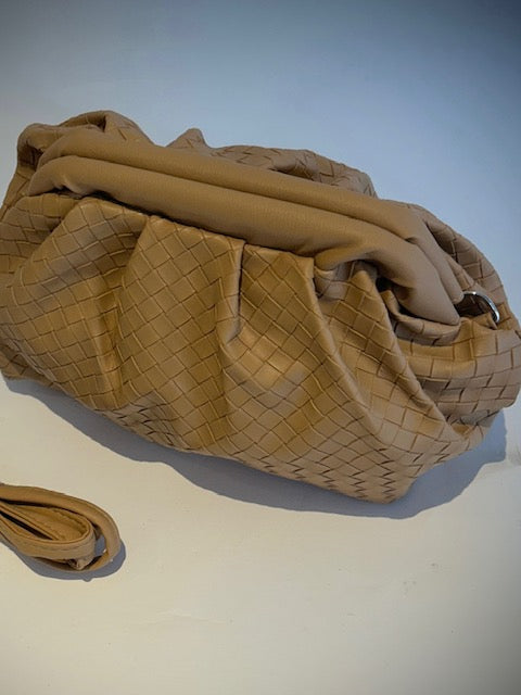 Large Woven Clutch