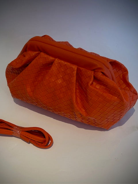 Large Woven Clutch