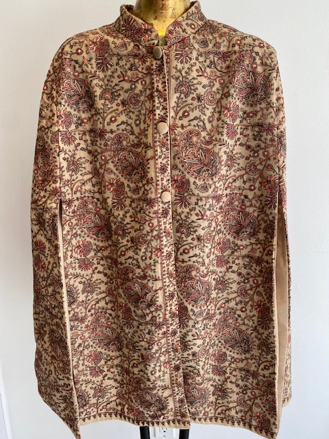 Kashmiri Embroidered Cape