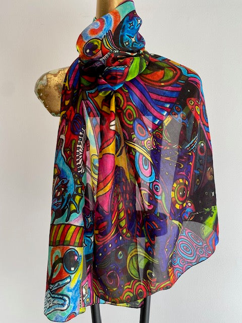 Light Silk Scarf