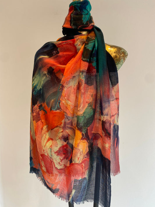 Printed Lightweight Scarf