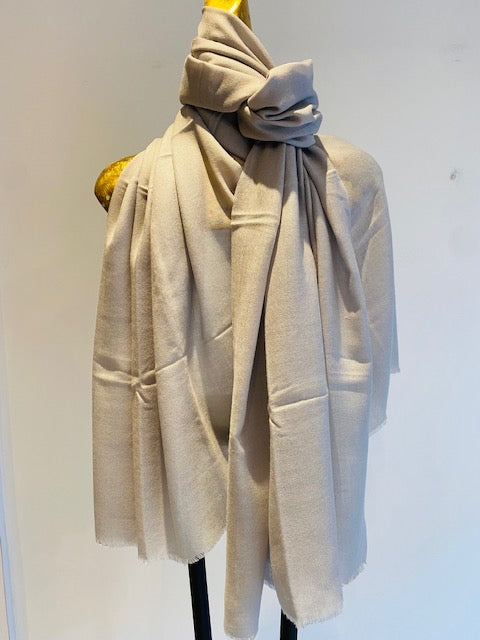 Luxury Light Cashmere Shawl.       March Sale 25% Off ....At Checkout Use Code March25