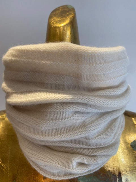 Textured Cashmere Neck Warmer.   March Sale 25% Off ....At Checkout Use Code March25