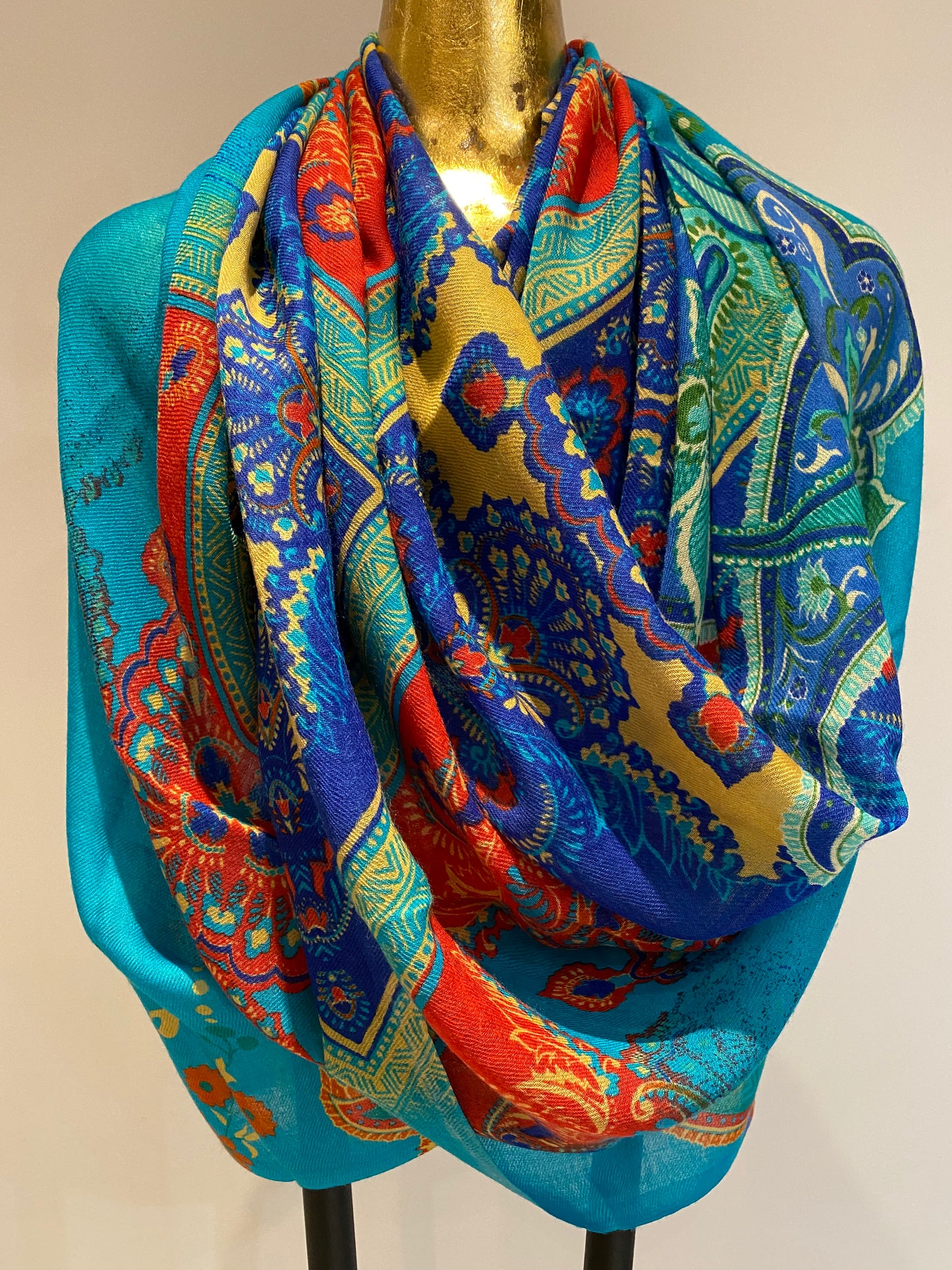 Light Wool Scarf.    March Sale 25% Off ....At Checkout Use Code March25