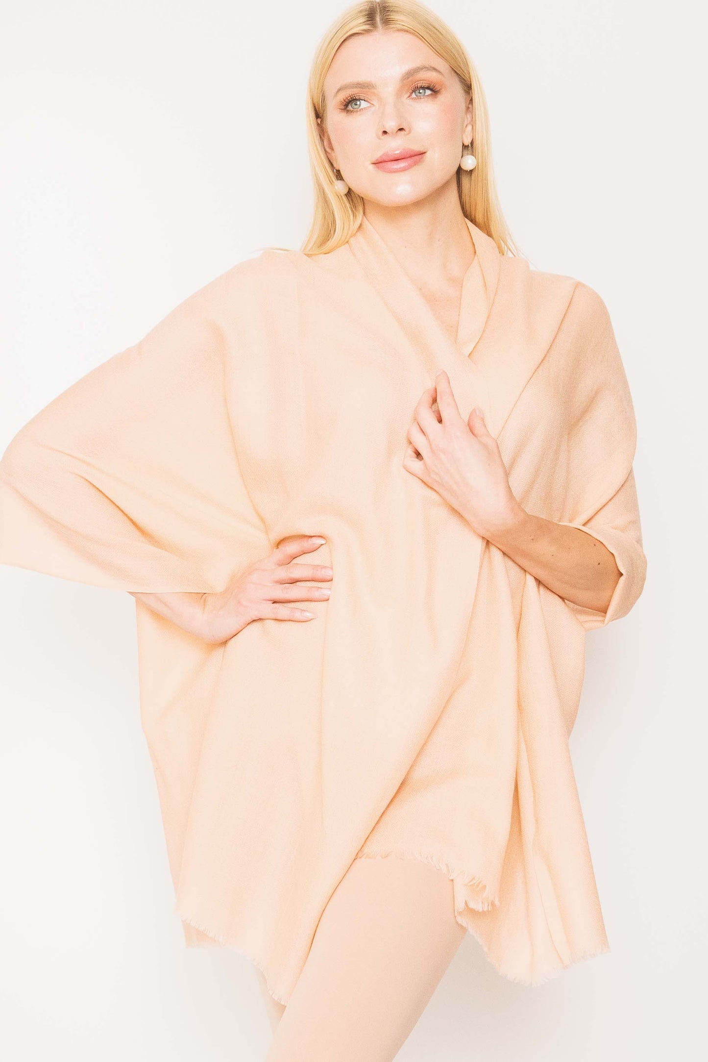 Luxury Light Cashmere Shawl.       March Sale 25% Off ....At Checkout Use Code March25