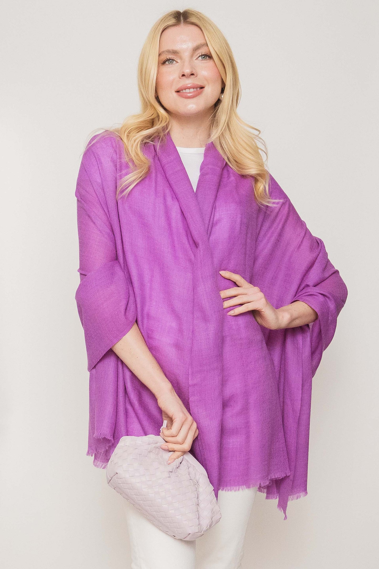 Luxury Light Cashmere Shawl.       March Sale 25% Off ....At Checkout Use Code March25