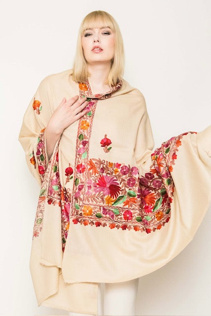 Exquisite Floral Shawl