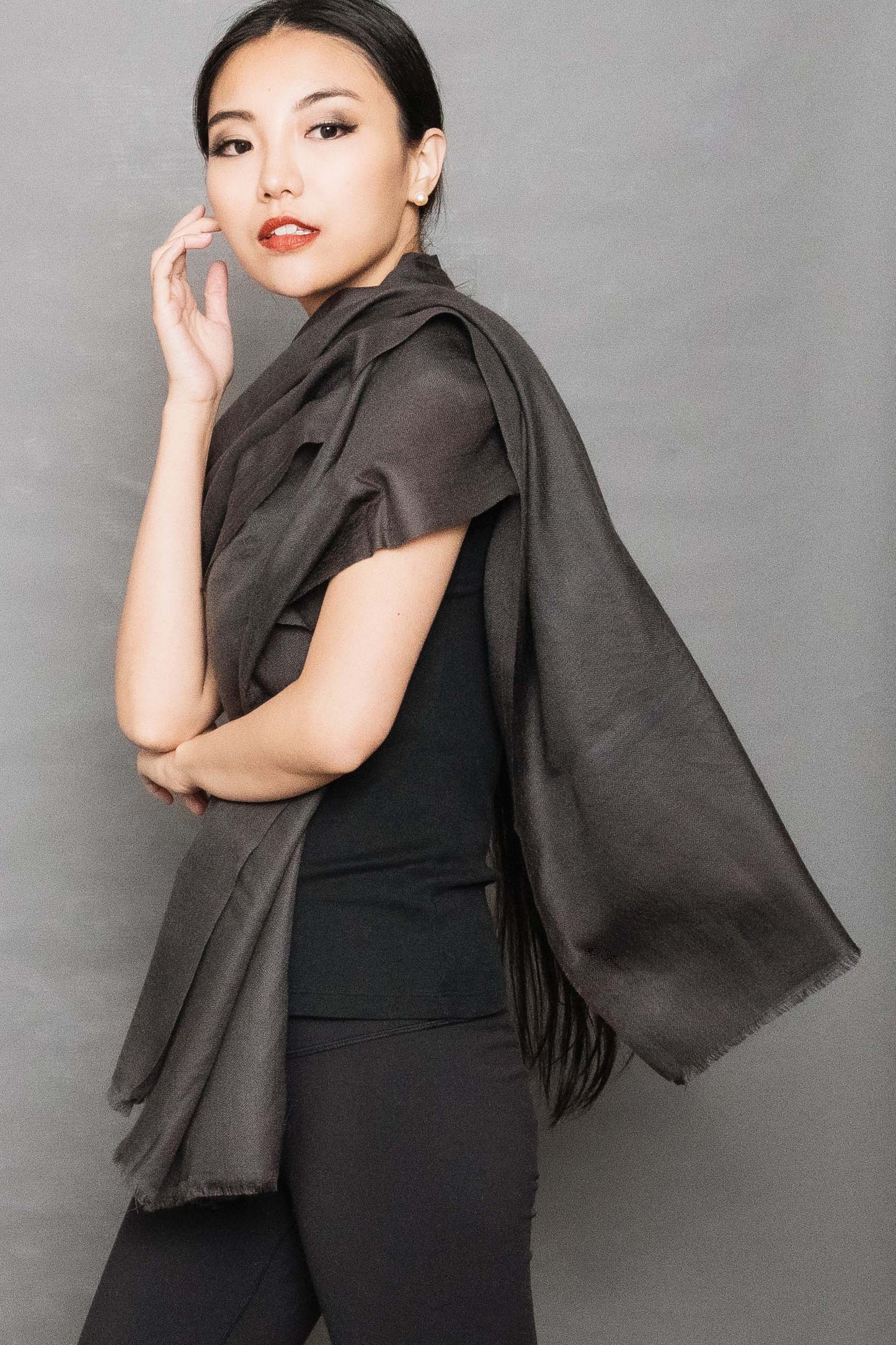 Cashmere Featherweight Shawl.      March Sale 25% Off ....At Checkout Use Code March25