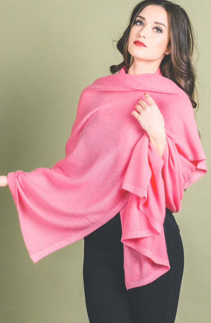 Luxurious Knitted Cashmere Shawl