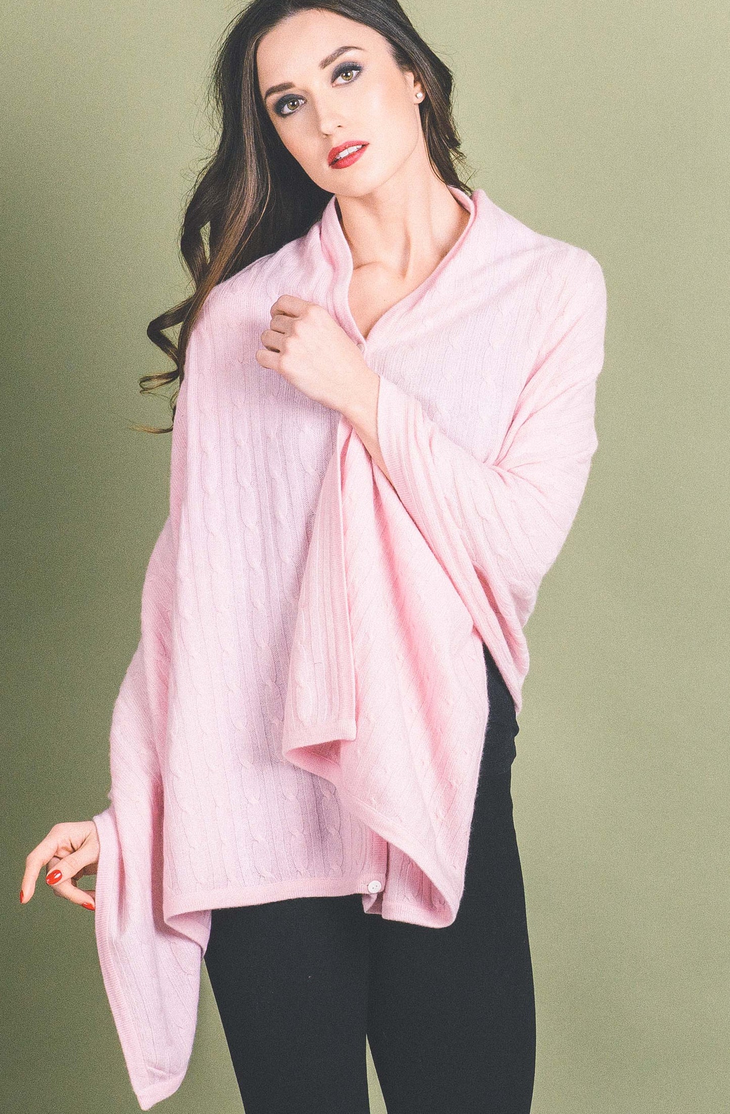 Cashmere Cape.          March Sale 25% Off ....At Checkout Use Code March25