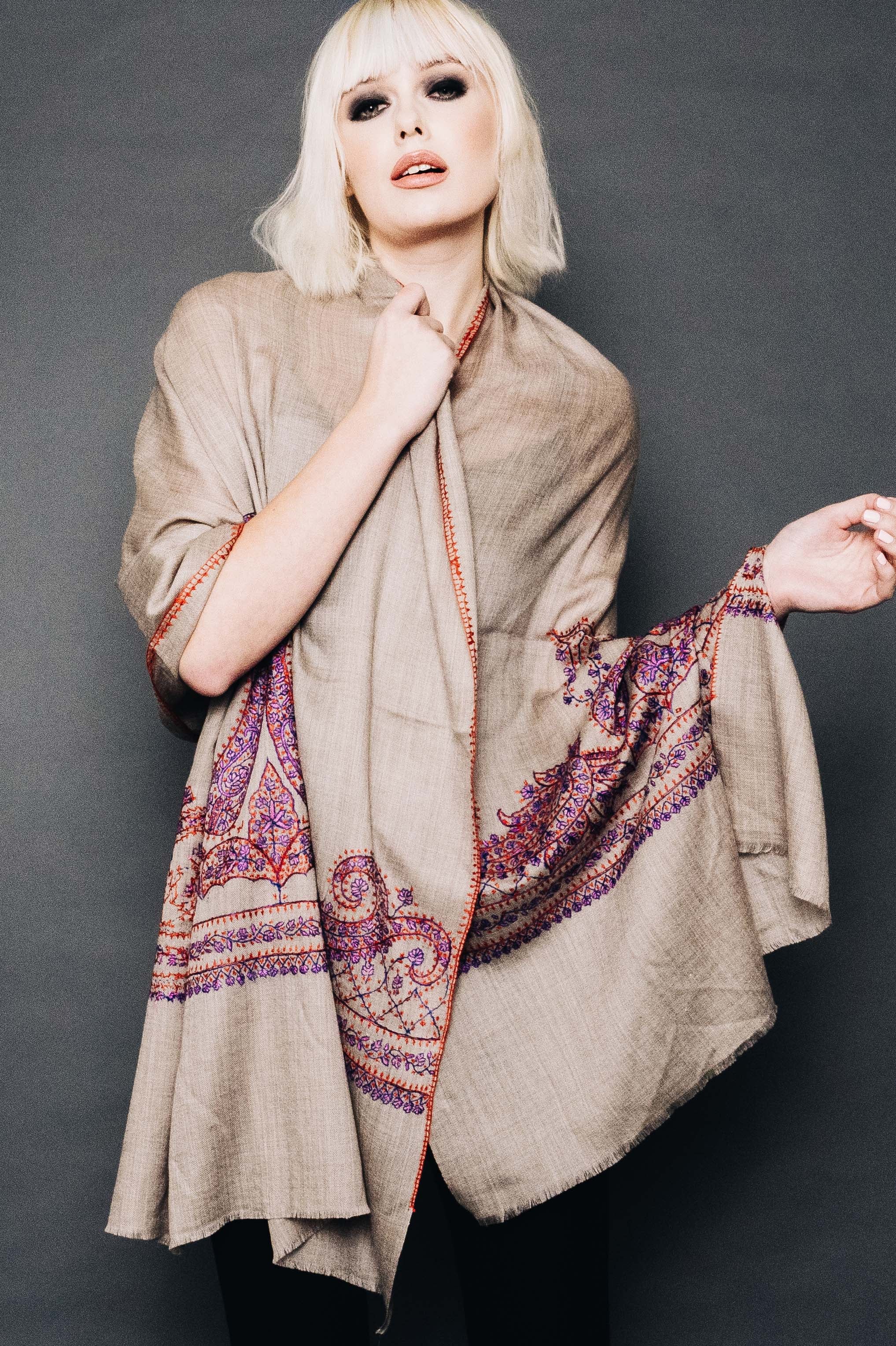 Kashmiri shawls on sale online shopping