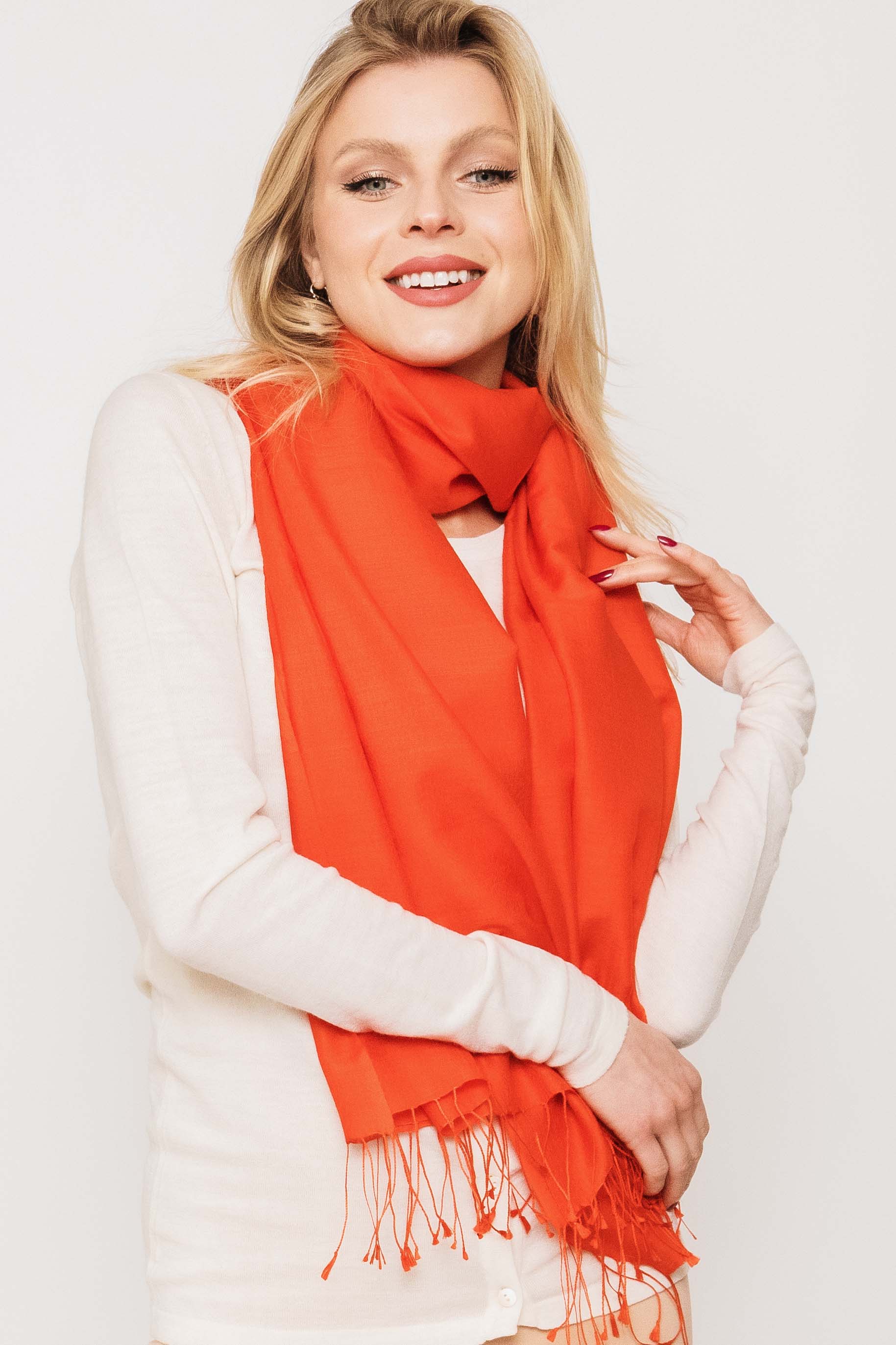 Silk/Wool Blend Scarves